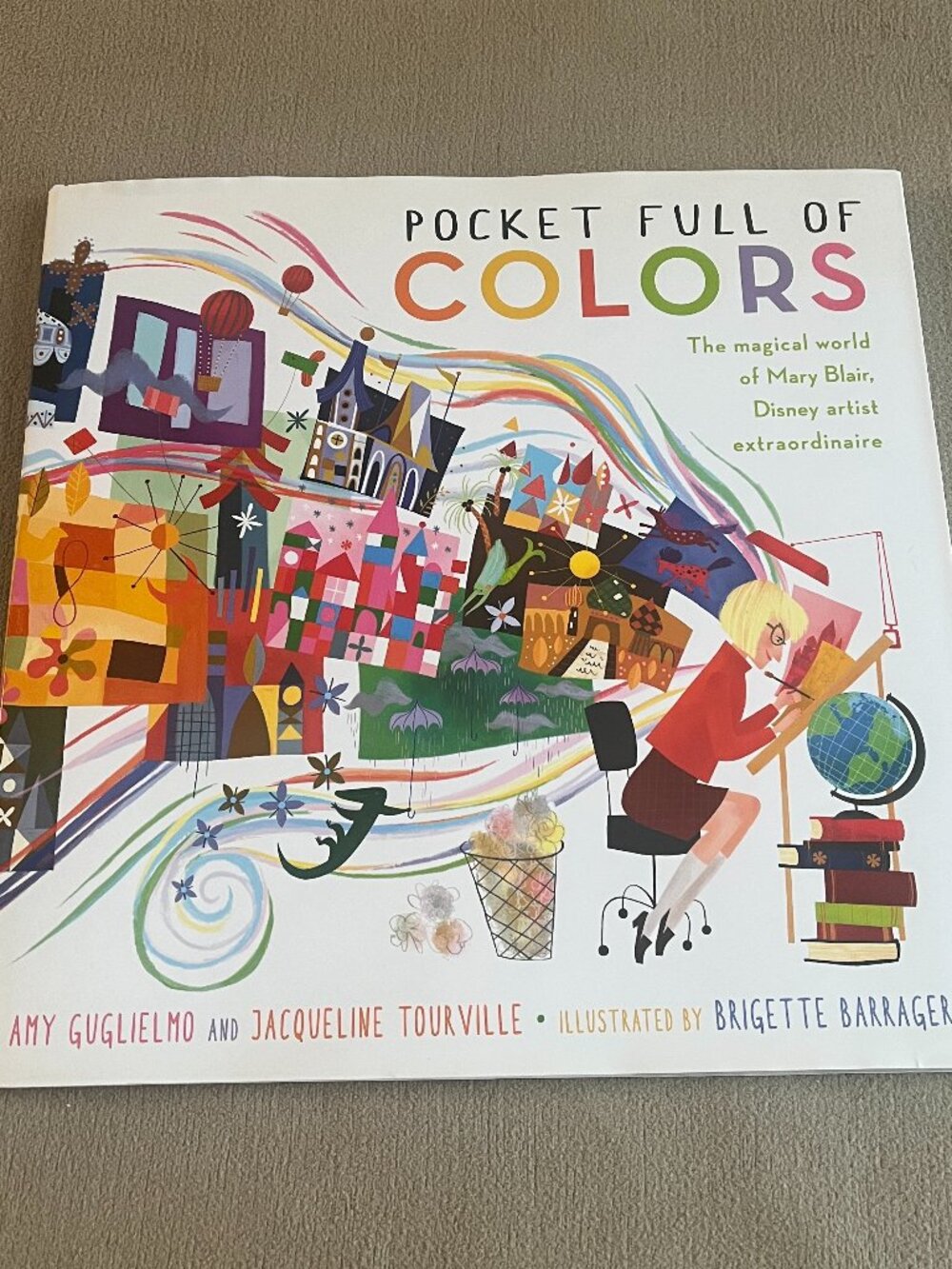 Pocket Full of Colors Children's Hardcover Book New